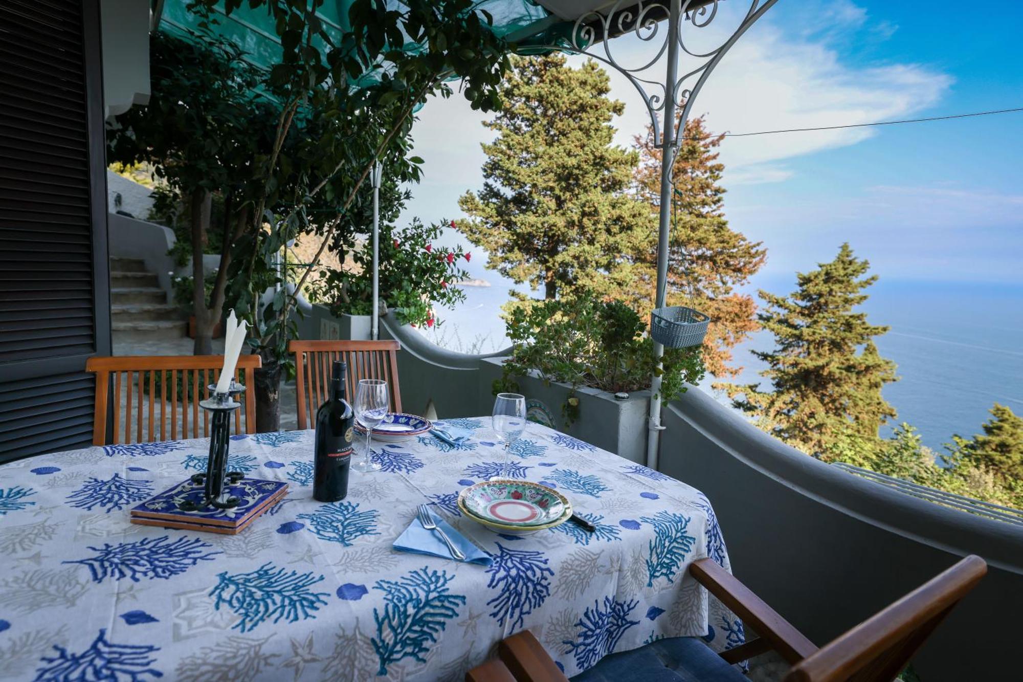 Casa Reverie - Amalfi Coast Villa Praiano Bagian luar foto